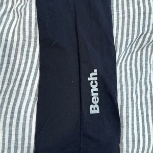 Bench Black Stretchy flared leggings size small